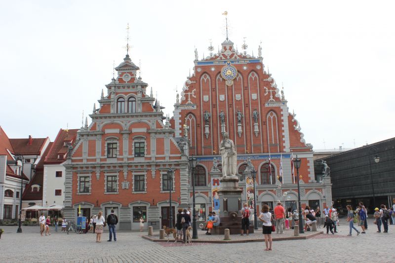 Riga - historické centrum - památka Unesco
