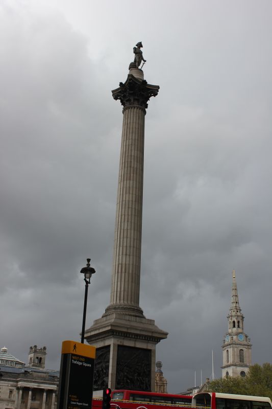 Nelsonův sloup - Trafalgar Square
