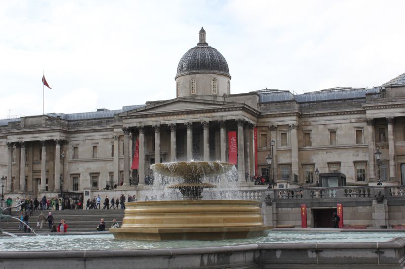 Trafalgar Square, Národní galerie
