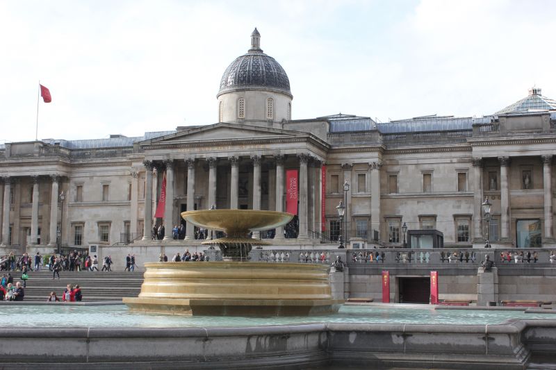 Trafalgar Square, Národní galerie
