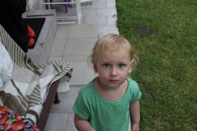 za Zuzkou a Martou v Rejholci - červen 2012
