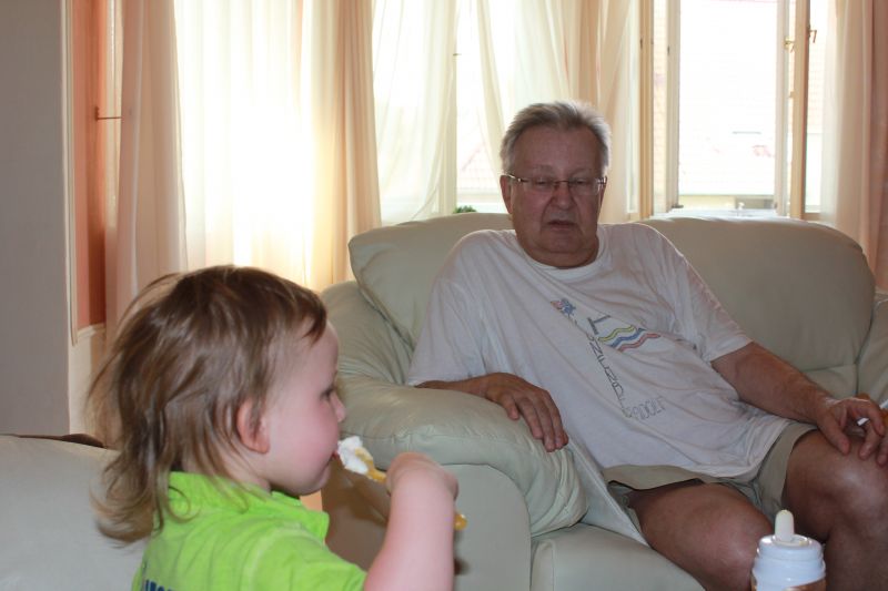 u dědy červen 2012
