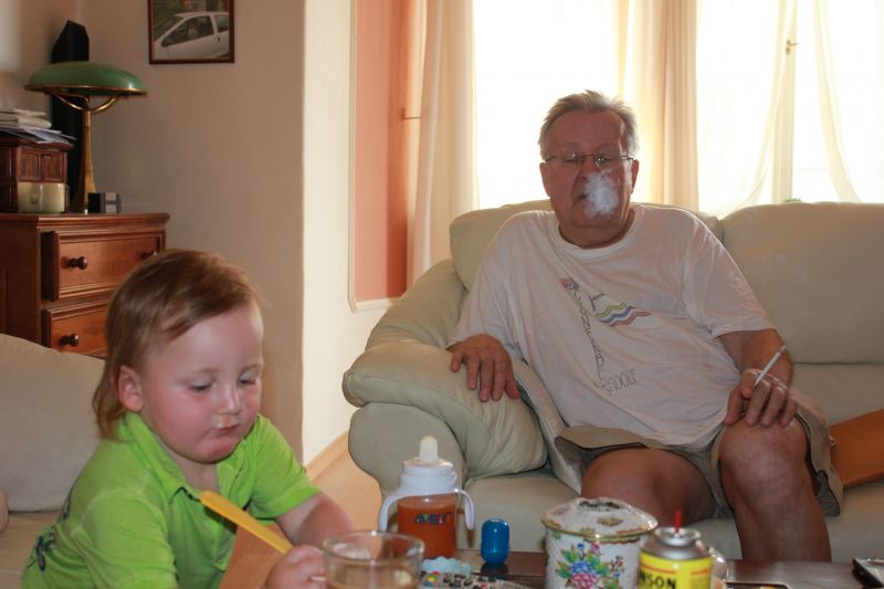 u dědy červen 2012

