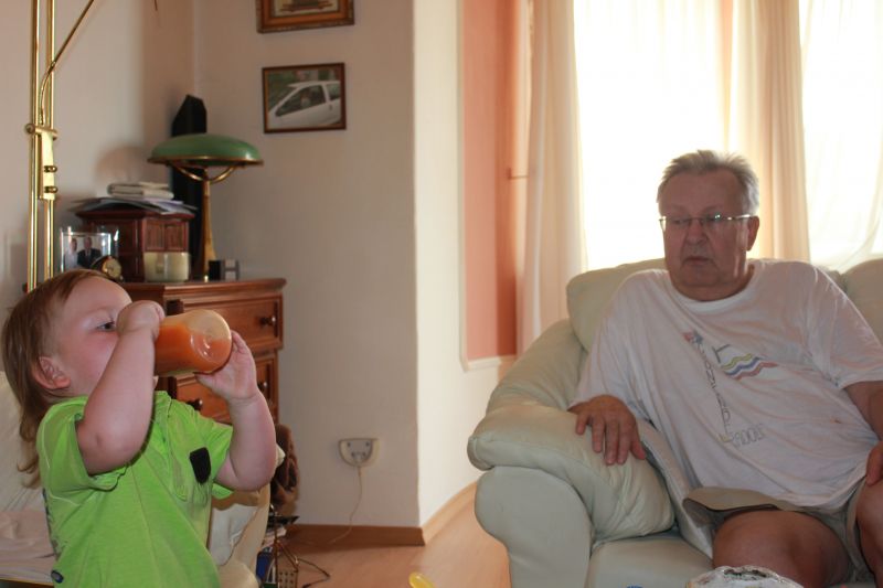 u dědy červen 2012
