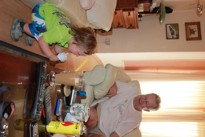u dědy červen 2012
