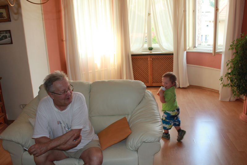 u dědy červen 2012
