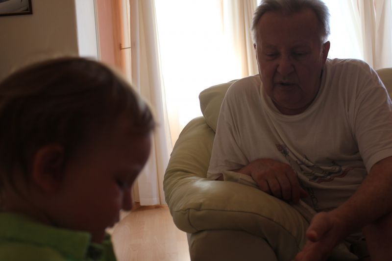 u dědy červen 2012
