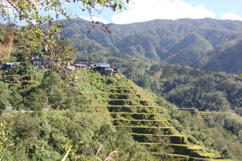 Banaue, provincie Ifugao - rýžové terasy - památka Unesco
