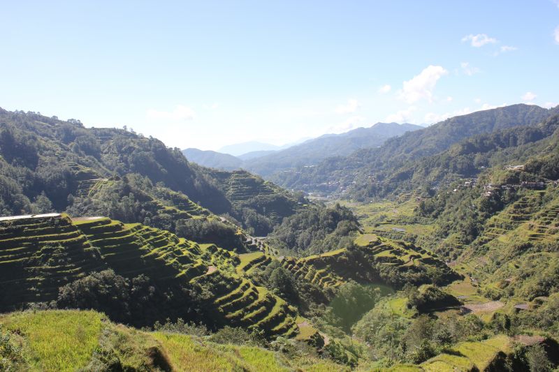 Banaue, provincie Ifugao - rýžové terasy - památka Unesco
