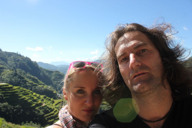 Banaue, provincie Ifugao - rýžové terasy - památka Unesco
