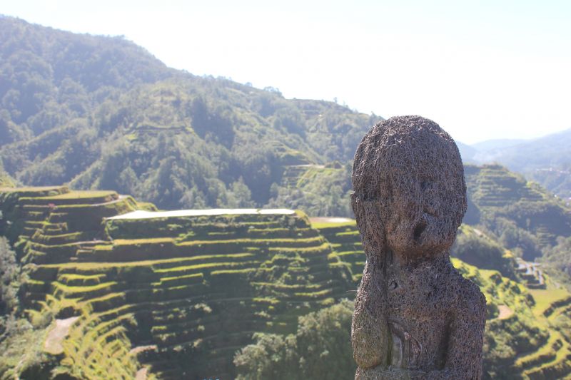 Banaue, provincie Ifugao - rýžové terasy - památka Unesco
