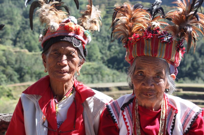 Banaue, provincie Ifugao - rýžové terasy - památka Unesco
