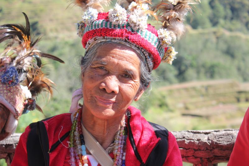 Banaue, provincie Ifugao - rýžové terasy - památka Unesco
