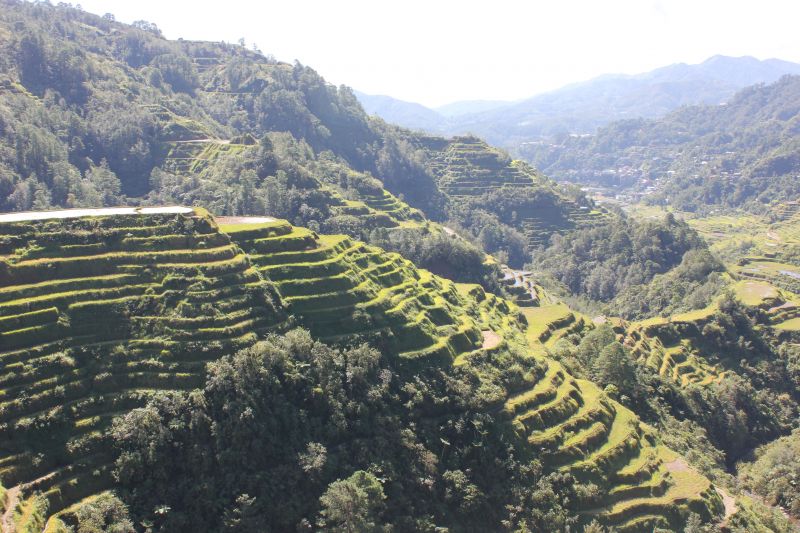 Banaue, provincie Ifugao - rýžové terasy - památka Unesco
