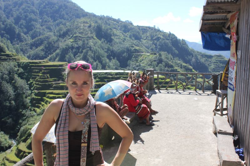 Banaue, provincie Ifugao - rýžové terasy - památka Unesco
