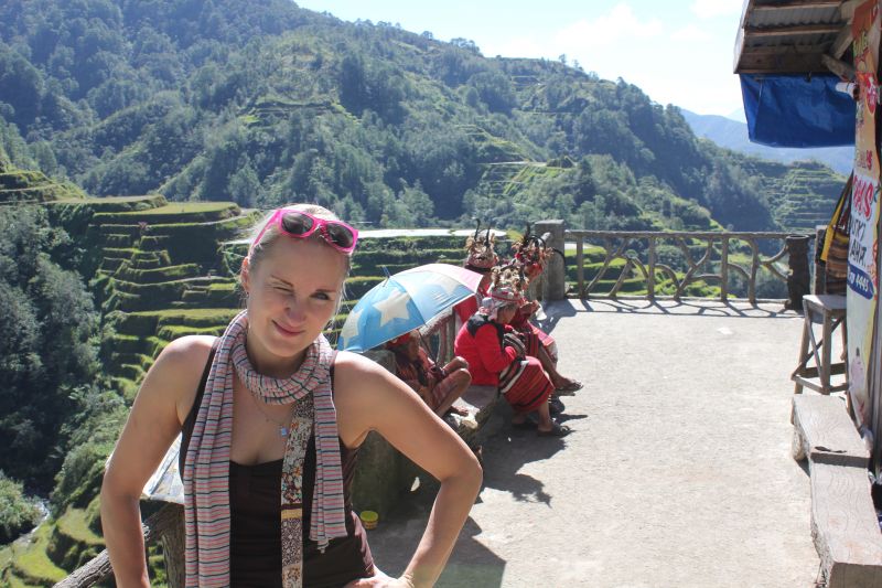 Banaue, provincie Ifugao - rýžové terasy - památka Unesco

