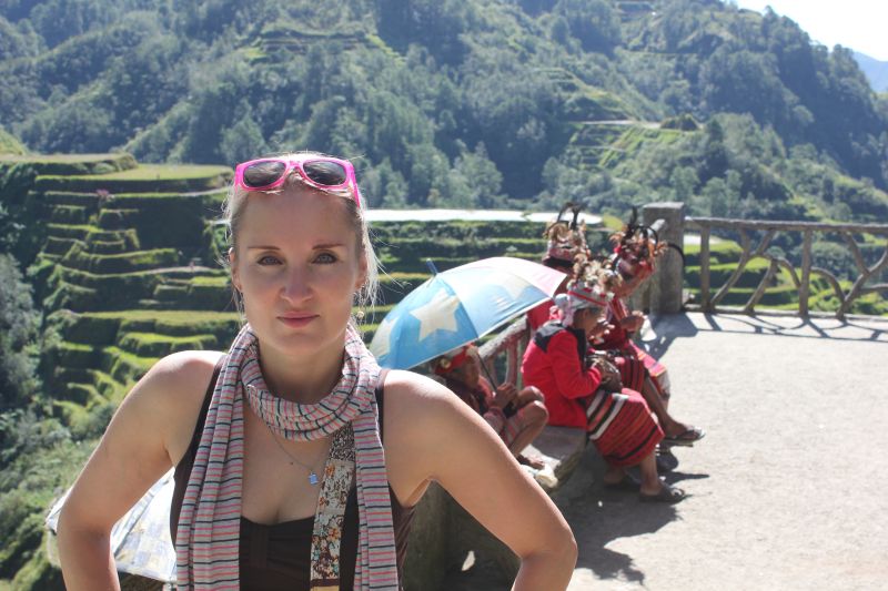 Banaue, provincie Ifugao - rýžové terasy - památka Unesco
