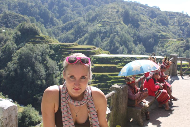 Banaue, provincie Ifugao - rýžové terasy - památka Unesco
