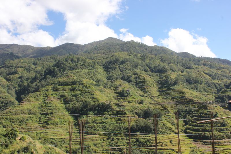 Banaue, provincie Ifugao - rýžové terasy - památka Unesco
