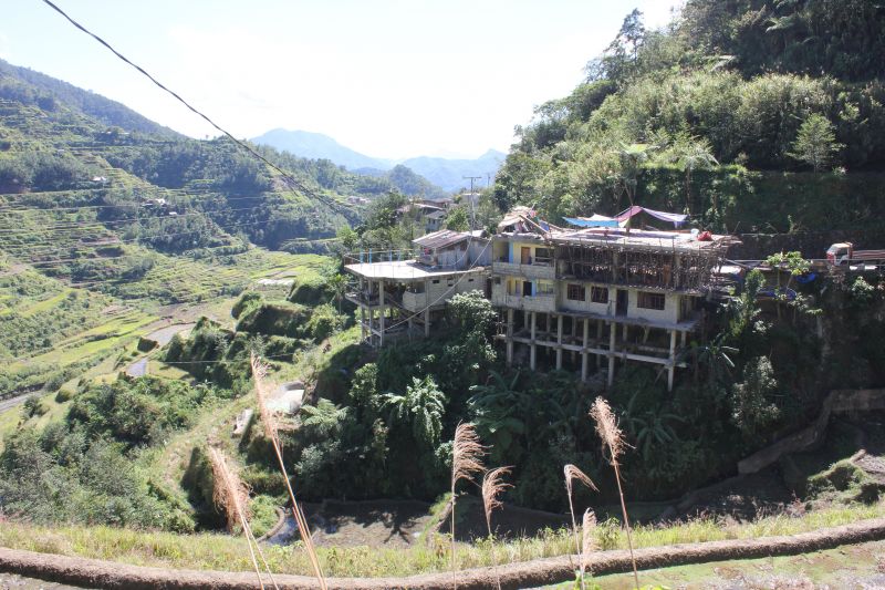 Banaue, provincie Ifugao - rýžové terasy - památka Unesco
