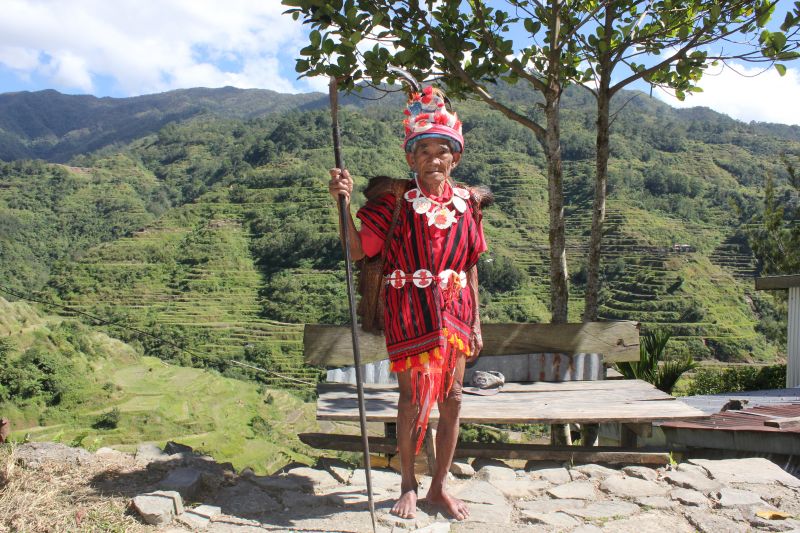 Banaue, provincie Ifugao - rýžové terasy - památka Unesco
