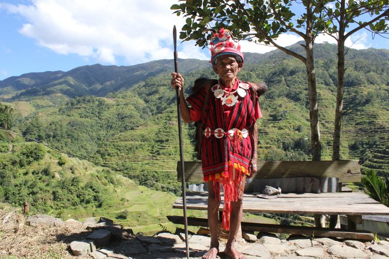 Banaue, provincie Ifugao - rýžové terasy - památka Unesco
